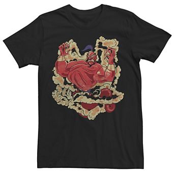 Disney's Aladdin Jafar Genie Men's Smoke Poster Tee