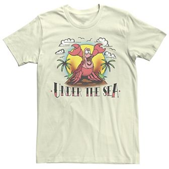 Disney's The Little Mermaid Sebastian Sailor Style Men's Tee