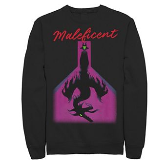 Disney's Maleficent Men's Dragon Shadow Portrait Sweatshirt