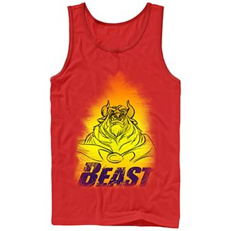 Disney's Beauty and the Beast Men's Glowing Beast Tank Top