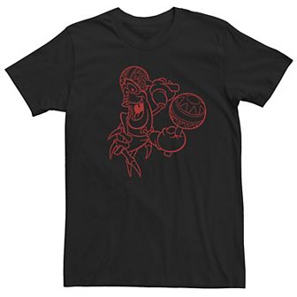 Disney's The Little Mermaid Sebastian Men's Line Art Tee