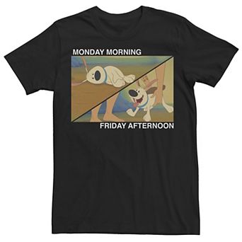 Disney's Mulan Men's Little Brother Monday Morning Friday Afternoon Tee