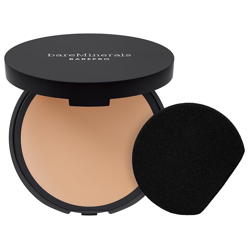 bareMinerals BAREPRO 24HR Skin Perfecting Talc-Free Matte Powder Foundation  Light 25 Warm