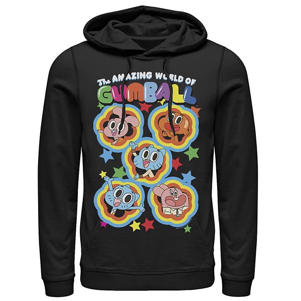 Amazing World Of Gumball Kids Hooded Sweatshirts Jumper Cartoon Hoodie Pullover 