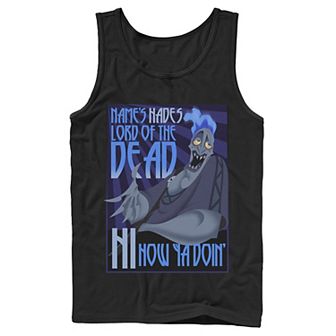 Disney's Hercules The Name's Hades Quote Men's Tank Top