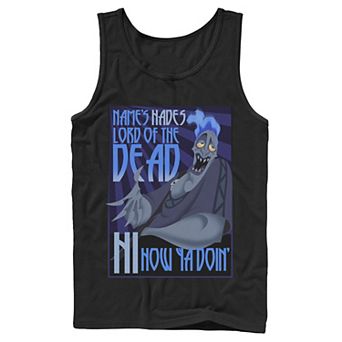 Disney's Hercules The Name's Hades Quote Men's Tank Top