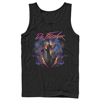 Disney's The Princess and the Frog Dr. Facilier Men's Rock N Roll Style Portrait Tank Top