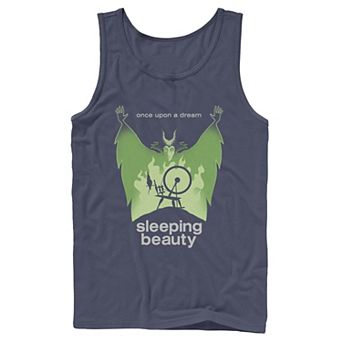 Men's Disney's Sleeping Beauty Spinning Wheel Tank Top