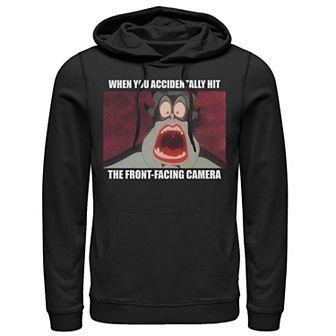 Disney's The Little Mermaid Ursula Front-Facing Camera Meme Men's Hoodie