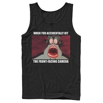 Disney's The Little Mermaid Ursula Men's Front-Facing Camera Meme Tank Top