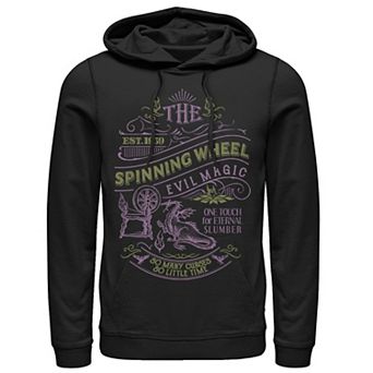 Men's Disney's Sleeping Beauty The Spinning Wheel Poster Hoodie