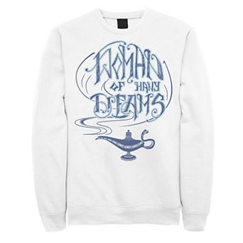 Disney's Aladdin Live Action Men's Woman Of Many Dreams Lamp Sweatshirt