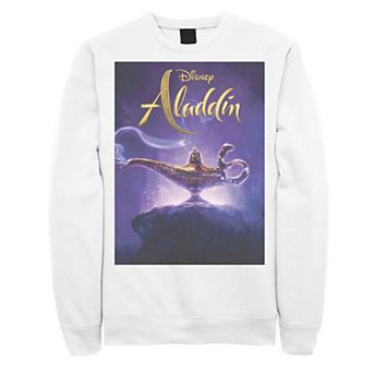 Men's Disney's Aladdin Poster Genie Lamp Fleece