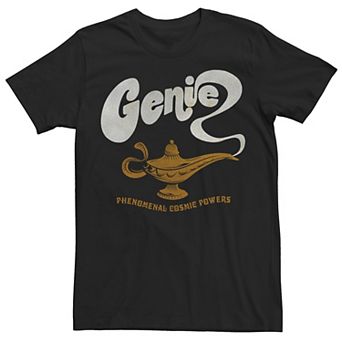 Disney's Aladdin Men's Live Action Genie Phenomenal Cosmic Powers Tee