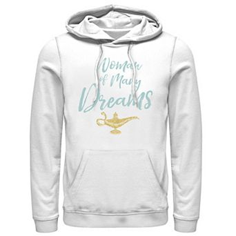 Disney's Aladdin Men's Live Action Woman Of Many Dreams Word Stack Hoodie