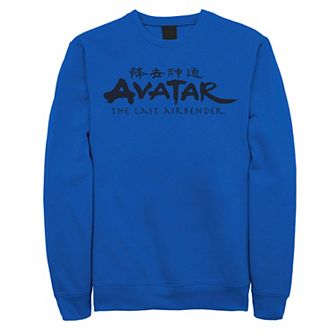 Mens Avatar The Last Airbender Painted Show Ideograph Logo Sweatshirt