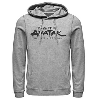Men's Avatar The Last Airbender Painted Show Ideograph Logo Hoodie