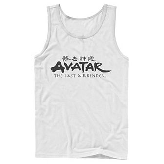 Men's Avatar The Last Airbender Painted Show Ideograph Logo Tank Top