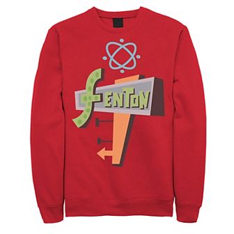Men's Nickelodeon Danny Phantom Fenton Science Logo Fleece