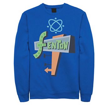 Men's Nickelodeon Danny Phantom Fenton Science Logo Fleece
