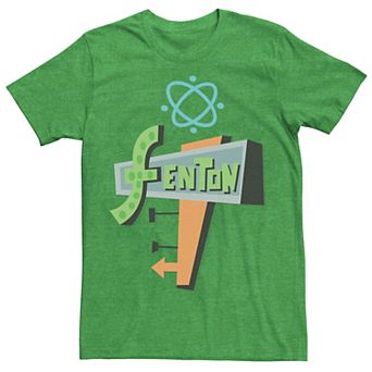 Men's Nickelodeon Danny Phantom Fenton Science Logo Tee