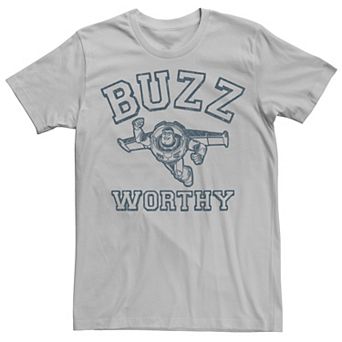 Disney / Pixar's Toy Story Buzz Lightyear Men's "Buzz Worthy" Graphic Tee