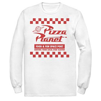 Men's Disney / Pixar Toy Story Pizza Planet Logo Long Sleeve Tee