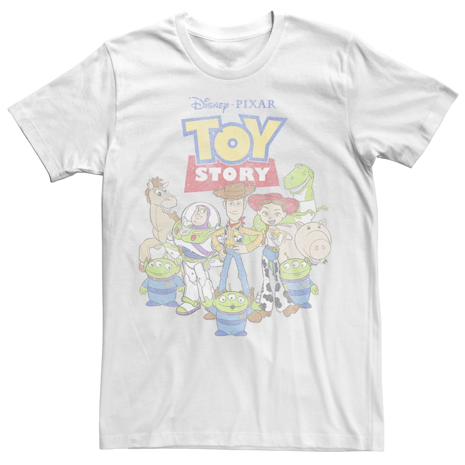 Image for Disney / Pixar Men's Toy Story Character Portrait Graphic Tee at Kohl's.