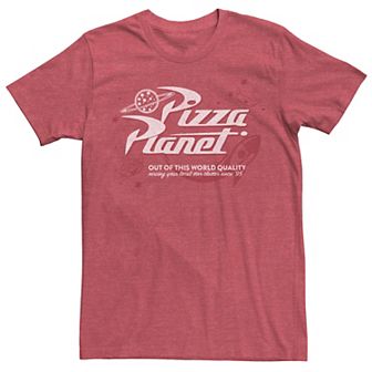 Disney / Pixar's Toy Story Men's Vintage Pizza Planet Logo Tee