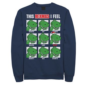 Disney / Pixar's Toy Story Men's This Rexmas I Feel Christmas Sweatshirt