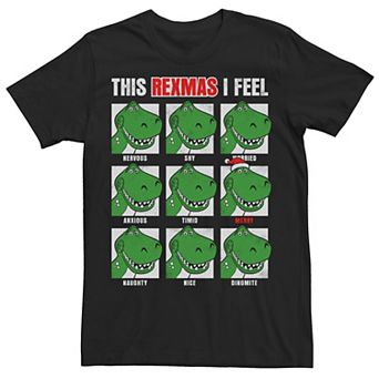 Disney / Pixar's Toy Story Men's "This Rexmas I Feel" Christmas Tee
