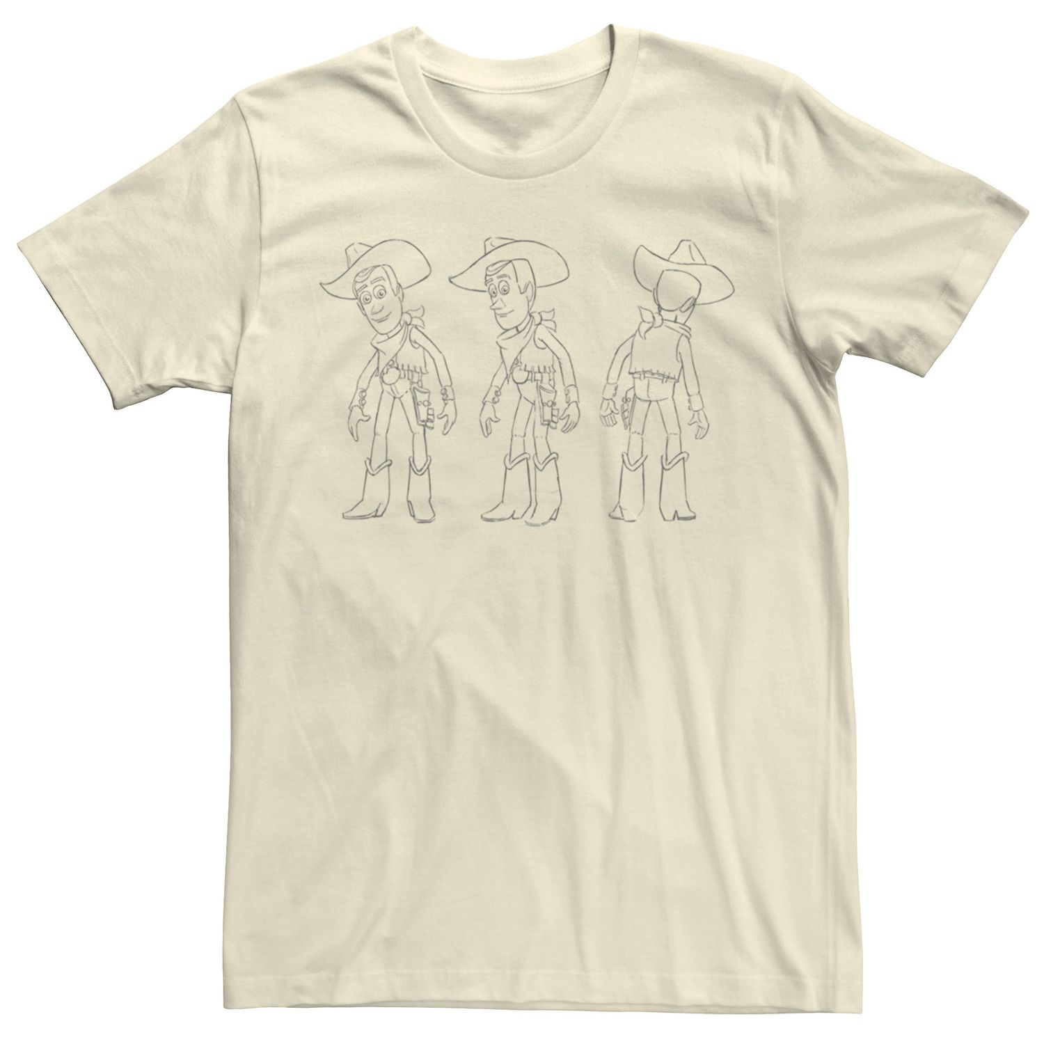 Image for Disney / Pixar Men's Toy Story Woody Pose Concept Art Tee at Kohl's.