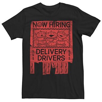 Disney / Pixar's Toy Story Men's Pizza Planet "Now Hiring" Graphic Tee