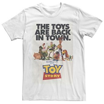 Disney / Pixar's Toy Story Men's "Toys Are Back" Poster Graphic Tee