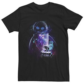 Disney / Pixar's WALL-E & Eve Men's Galaxy Poster Tee