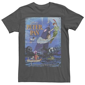 Disney's Peter Pan Vintage Poster Men's Graphic Tee