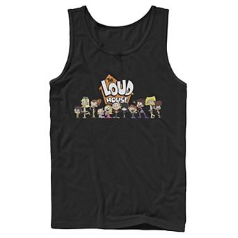 Men's Nickelodeon The Loud House Cast Tank Top