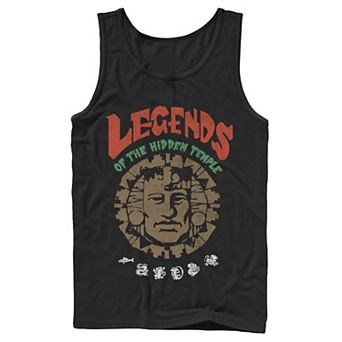 Men's Legends Of The Hidden Temple Vintage Poster Tank Top