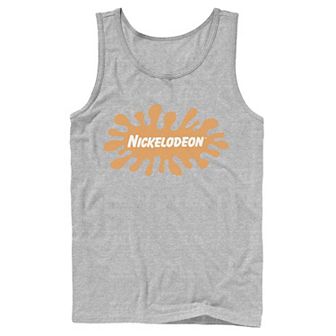 Men's Nickelodeon Classic Splatter Logo Tank Top