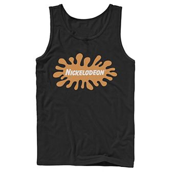 Men's Nickelodeon Classic Splatter Logo Tank Top