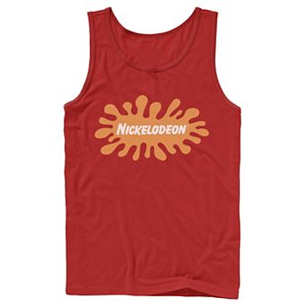 Men's Nickelodeon Classic Splatter Logo Tank Top