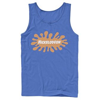 Men's Nickelodeon Classic Splatter Logo Tank Top