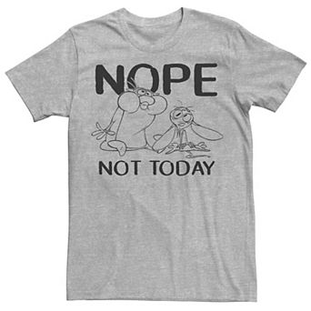 Men's Nickelodeon Ren & Stimpy Nope Not Today Sketch Tee