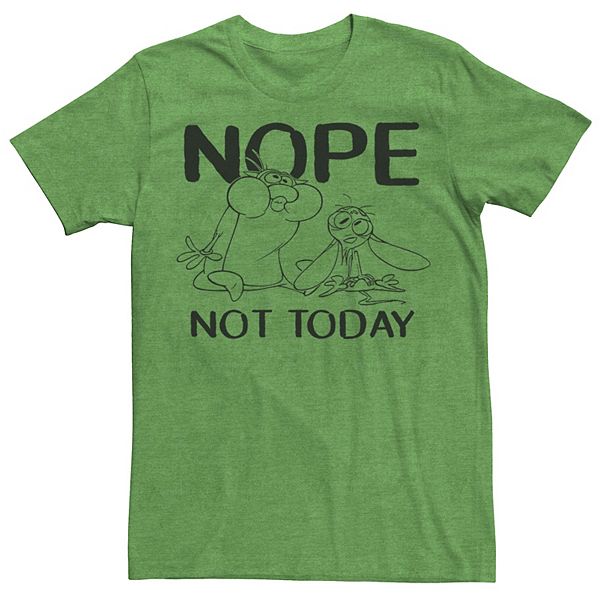 Men's Nickelodeon Ren & Stimpy Nope Not Today Sketch Tee