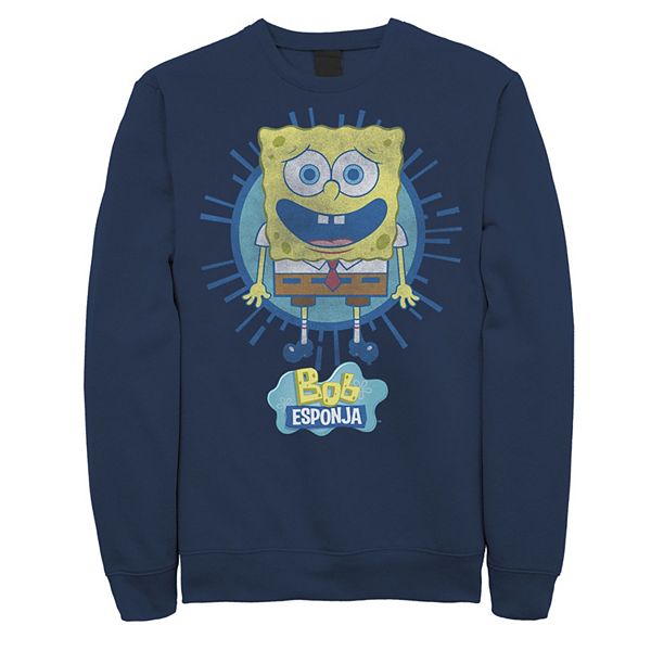 Men's Nickelodeon SpongeBob SquarePants Bob Rays Spanish Sweatshirt