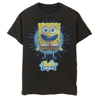 Men's Nickelodeon SpongeBob SquarePants Rays Spanish Tee