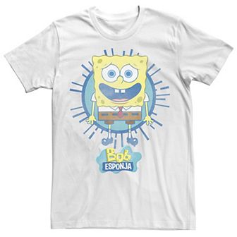 Men's Nickelodeon SpongeBob SquarePants Rays Spanish Tee
