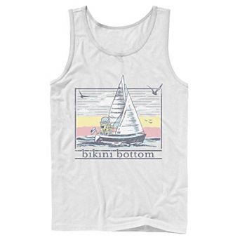 Men's Nickelodeon SpongBob SquarePants Sail Ship Tank Top