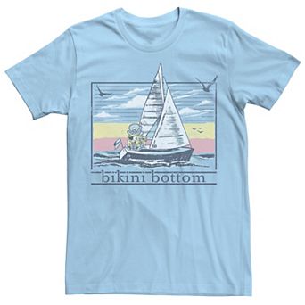 Men's Nickelodeon SpongBob SquarePants Sail Ship Tee