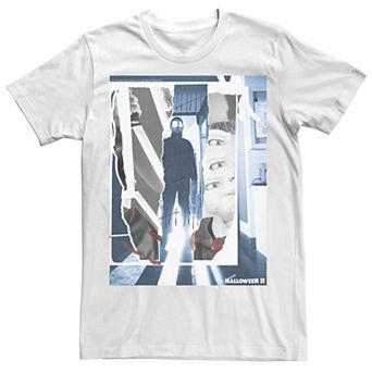 Men's Halloween 2 Pop Art Michael Myers Poster Tee